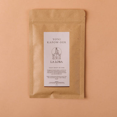 Packet of all natural powder for balancing vulvo-vaginal health Nudie Co