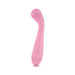Pink glass dildo with a ball on one end fr g-spot stimulation Nudie Co