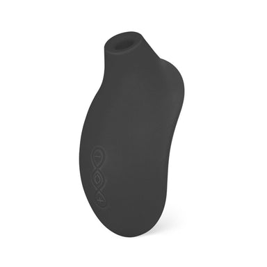 Black silicone with wide mouth for air clitoral massage with 3 buttons on handle Nudie Co