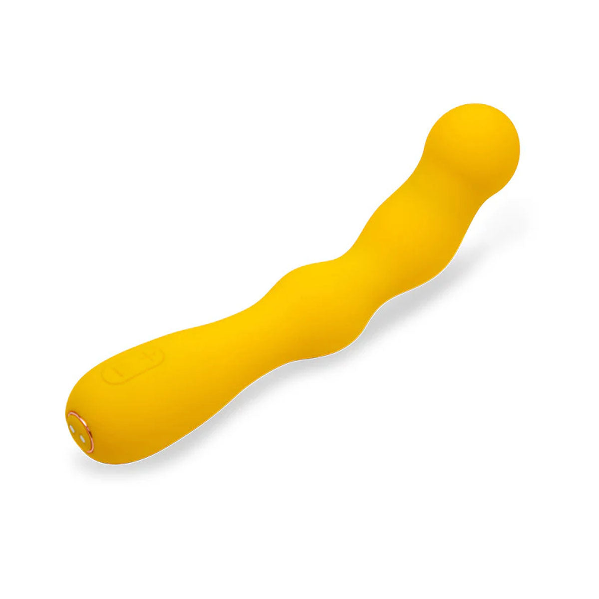 Yellow vibrator with long bendable body Nudie Co