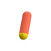 Mini orange and yellow silicone bullet vibrator Nudie Co