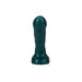 Green silicone dildo with suction cup Nudie Co