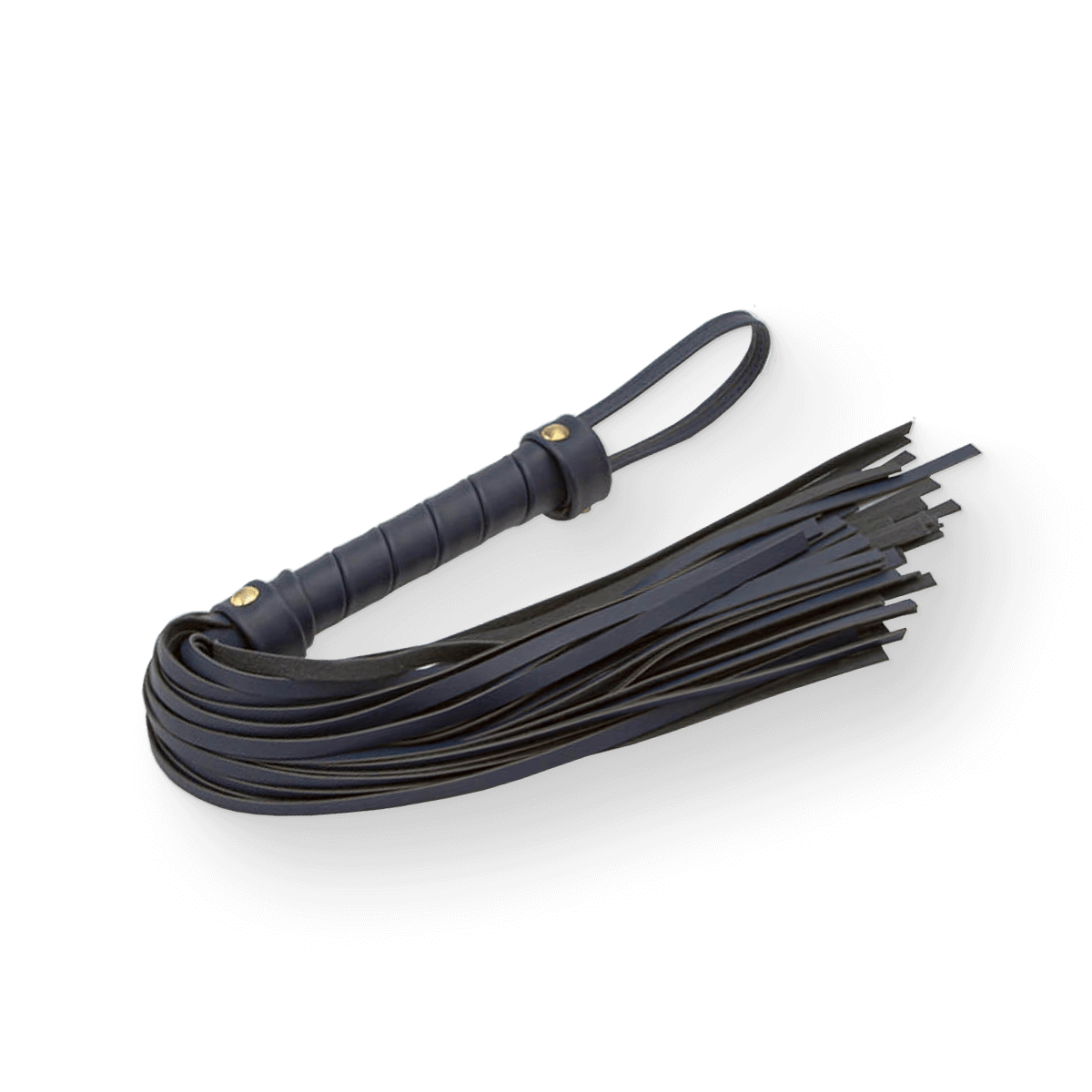 Black leather flogger Nudie Co