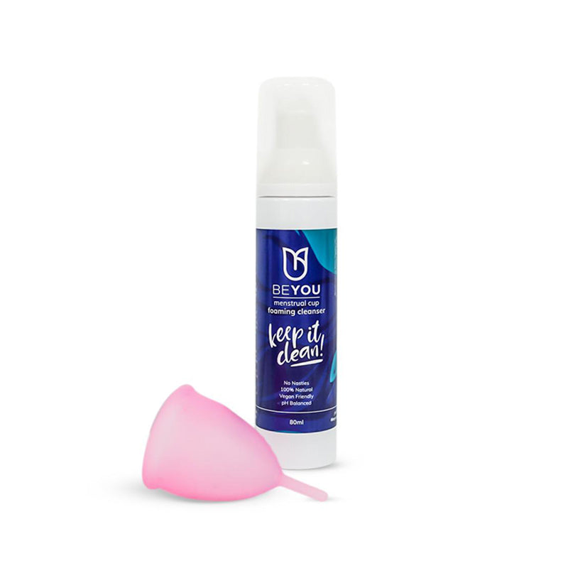 Natural vegan menstrual cup foaming cleanser Nudie Co