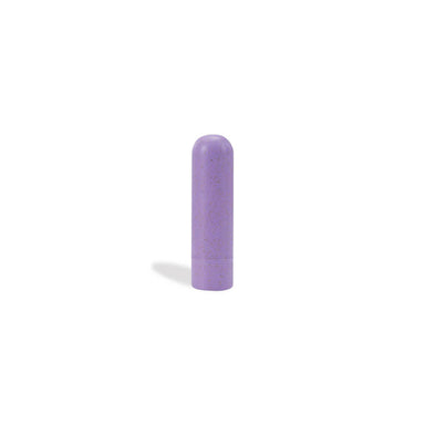 Gaia eco-friendly biodegradable and rechargeable purple bullet vibrator by Blush Novelties Nudie Co