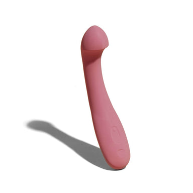 Floating raspberry-coloured Dame Arc G Spot vibrator Nudie Co