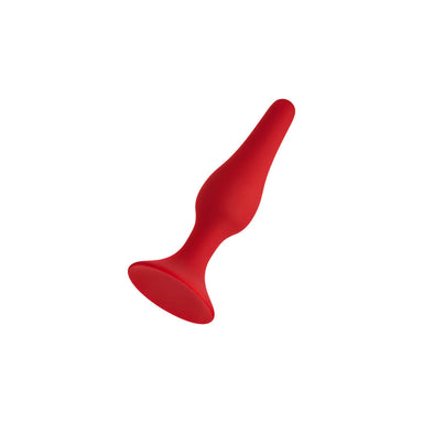 Red silicone pleasure plug for beginners Nudie Co