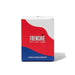 White, red and blue pack of intimate wipes  Nudie Co