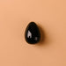 Large yoni egg for kegel exercise made out of natural black obsidian crystal Nudie Co
