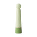 Green silicone g-spot vibrator with squishy flexible ball at the top Nudie Co
