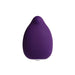 Purple silky-smooth silicone finger vibrator with a tip for pinpoint stimulation Nudie Co